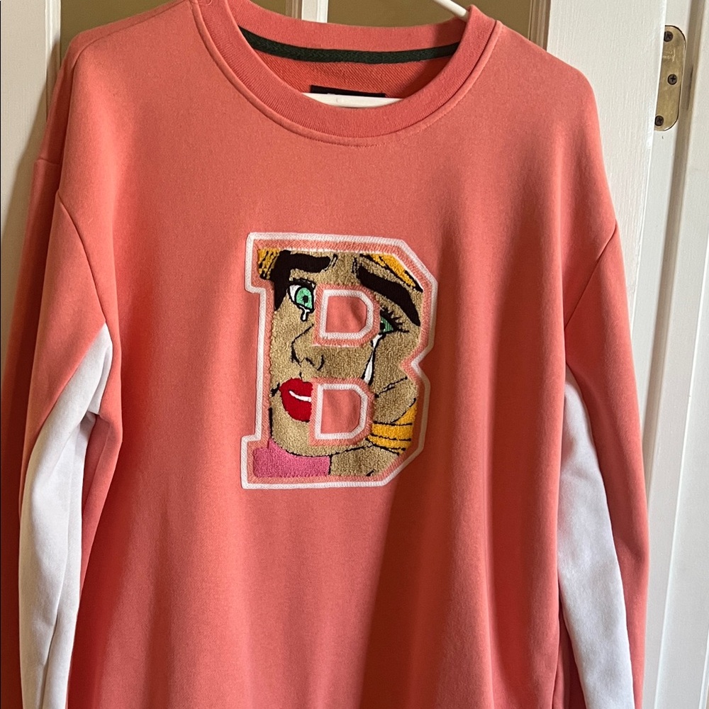 BKYS coral graphic sweatshirt XL